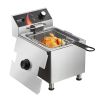 VEVOR Commercial Electric Deep Fryer Countertop Deep Fryer 1750W 12Qt / 11.5L