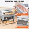 VEVOR Commercial Conveyor Toaster, 450 Slices/Hour Conveyor Belt Toaster, Heavy Duty Stainless Steel Commercial Toaster Oven