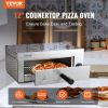 VEVOR Electric Countertop Pizza Oven 12-inch, 1500W Commercial Pizza Oven with 0-60 Minutes Timer